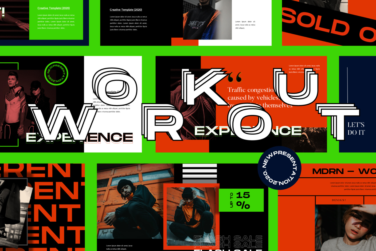 WORKOUT Bundle Presentation Template