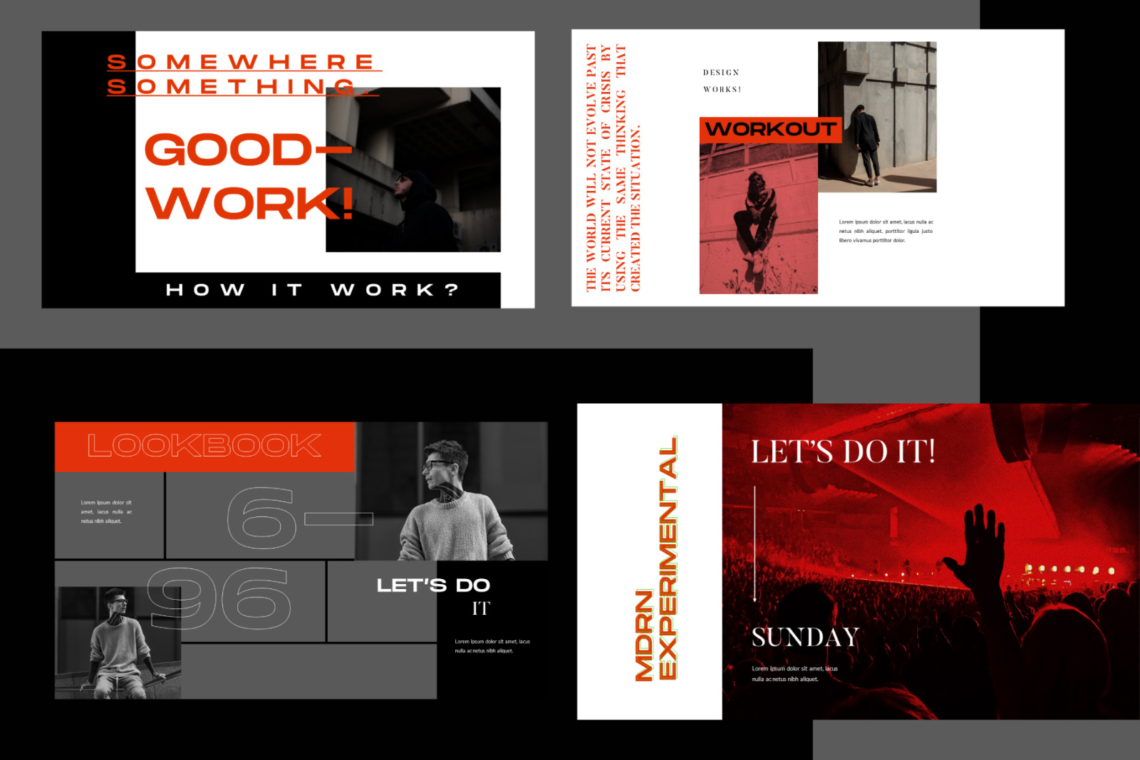 WORKOUT Bundle Presentation Template