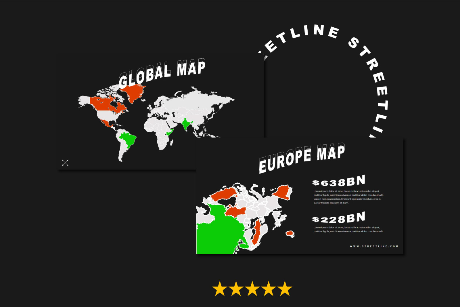 STREETLINE Bundle Presentation Template STREETLINE Bundle Presentation Template
