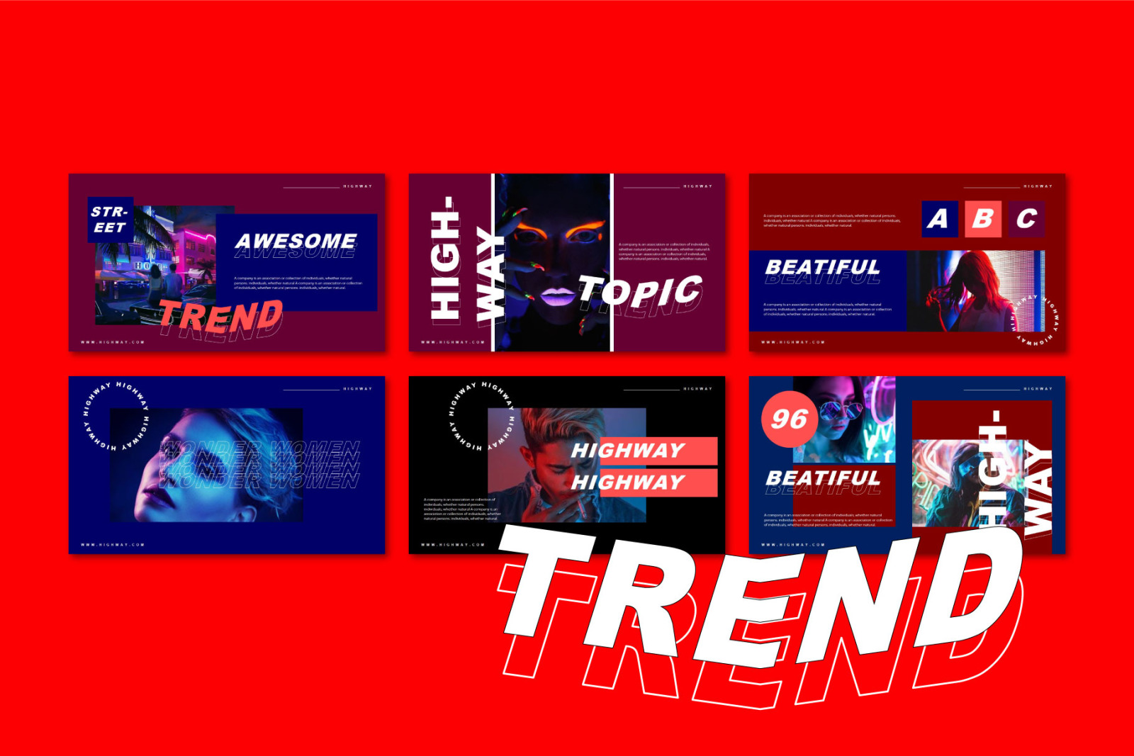 HIGHWAY Bundle Presentation Template HIGHWAY Bundle Presentation Template