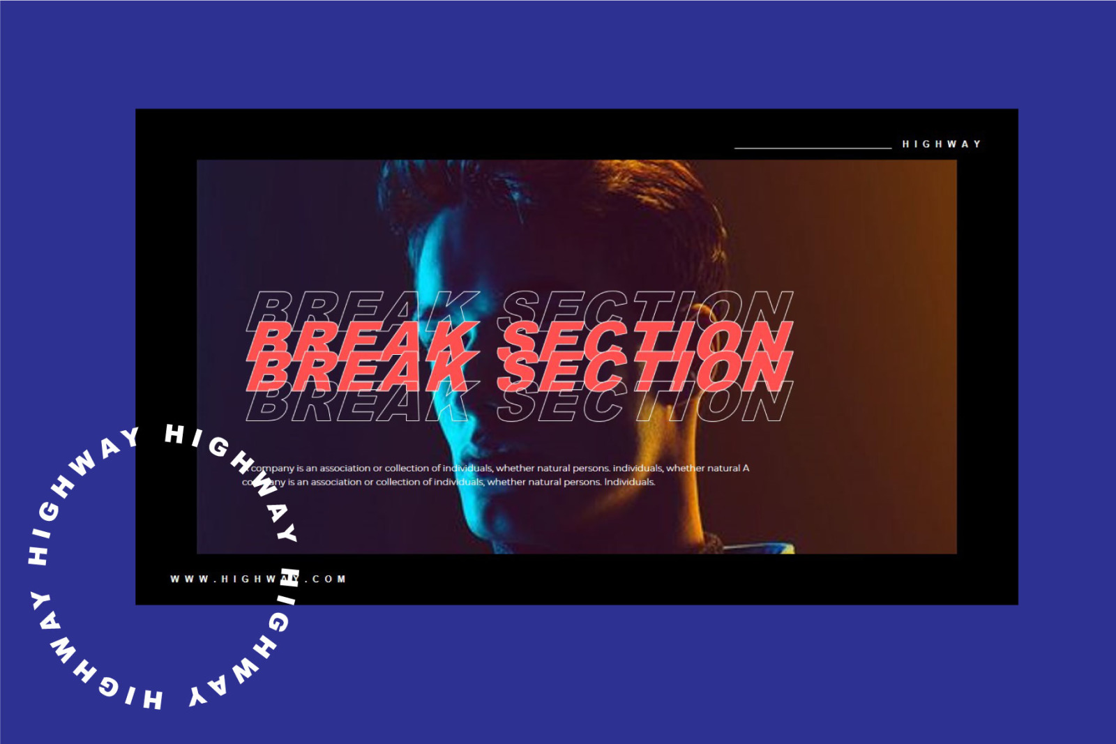 HIGHWAY Bundle Presentation Template HIGHWAY Bundle Presentation Template