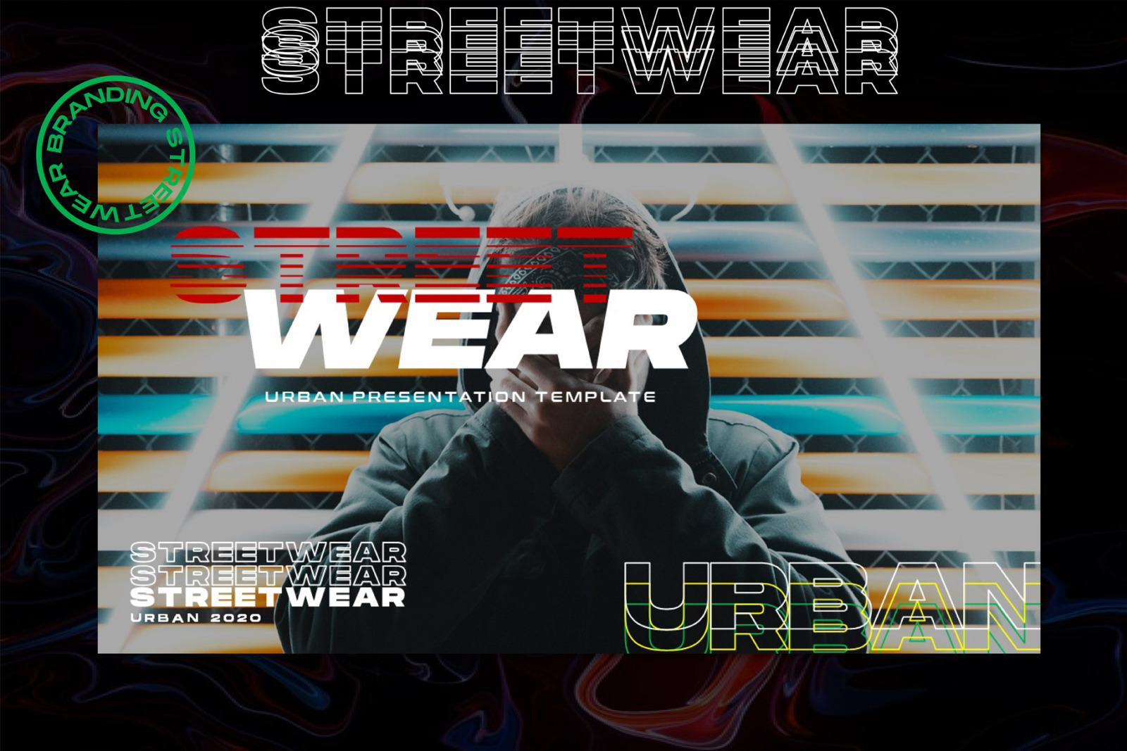 Streetwear Bundle Presentation Template Streetwear Bundle Presentation Template