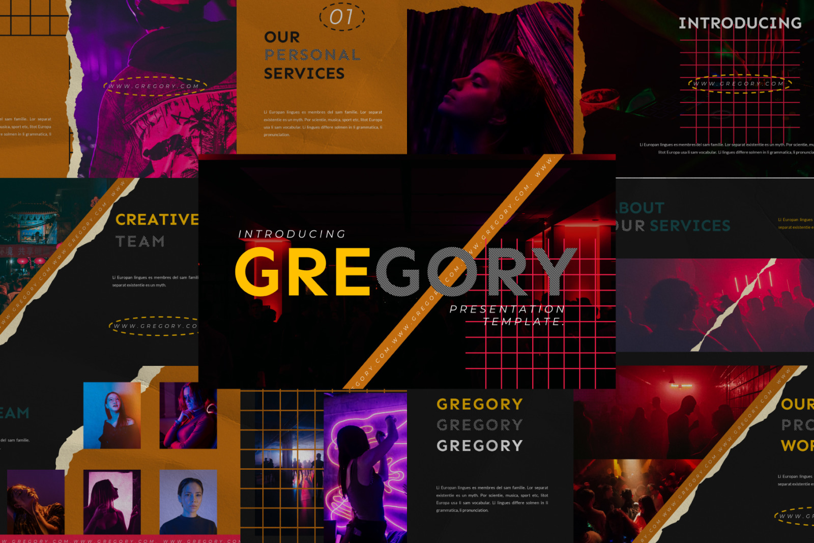 Gregory Bundle Presentation Template