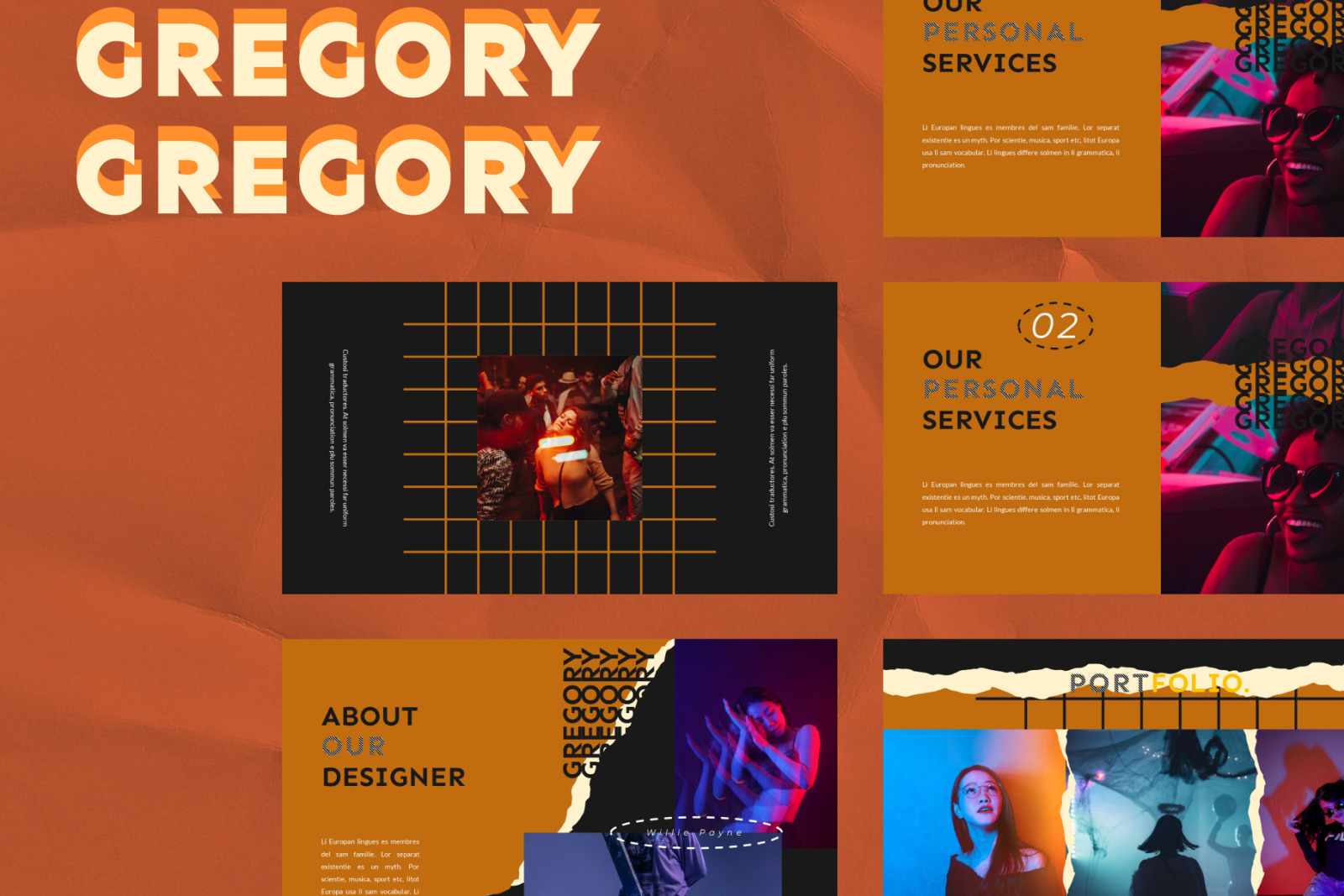 Gregory Bundle Presentation Template