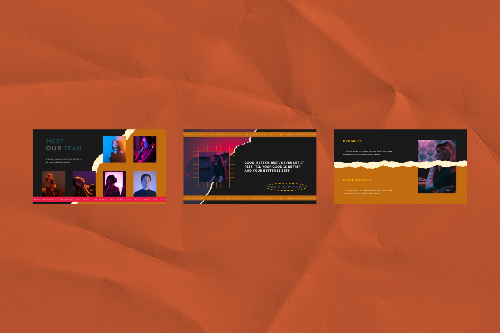 Gregory Bundle Presentation Template Gregory Bundle Presentation Template