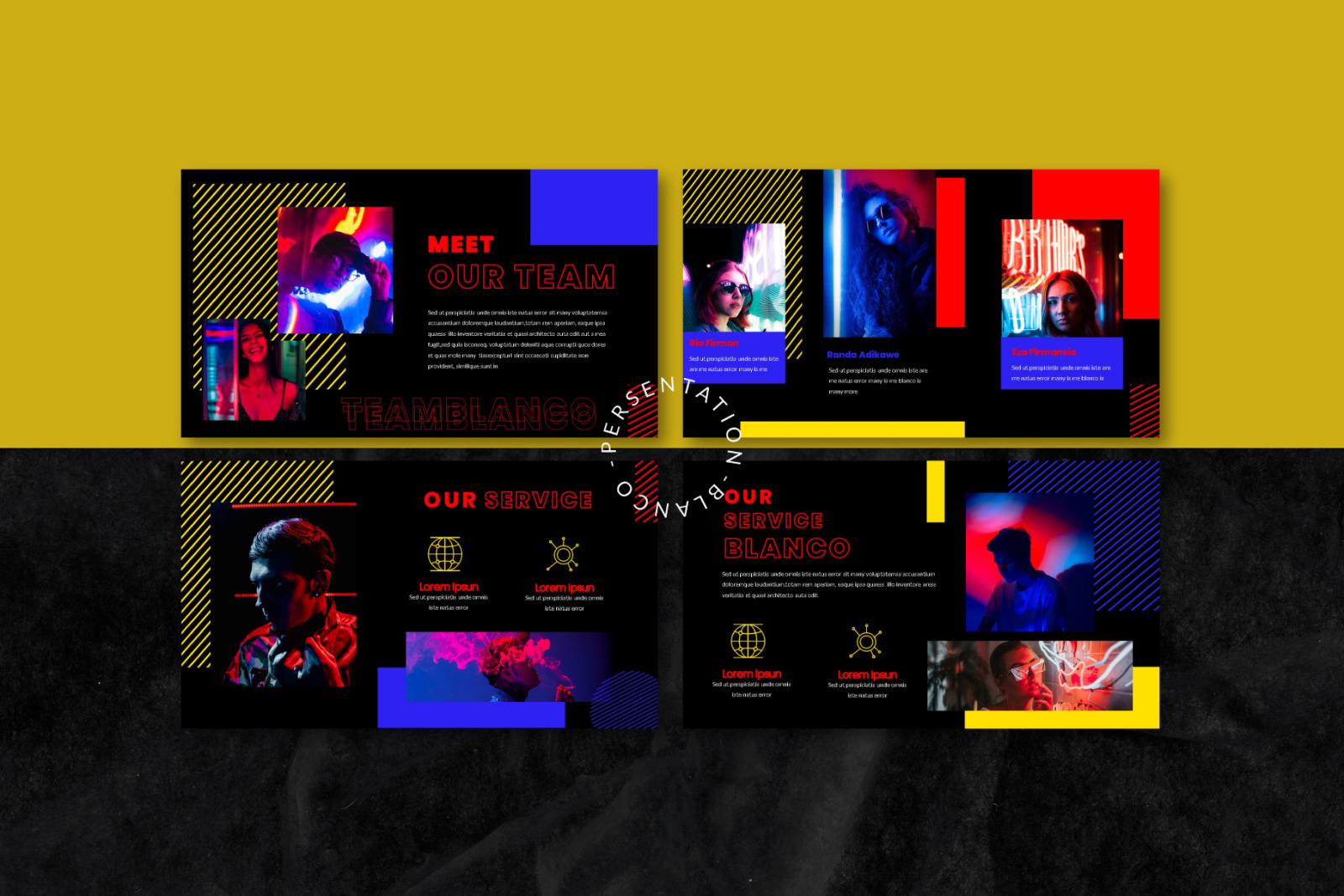 Blanco Bundle Presentation Template Blanco Bundle Presentation Template