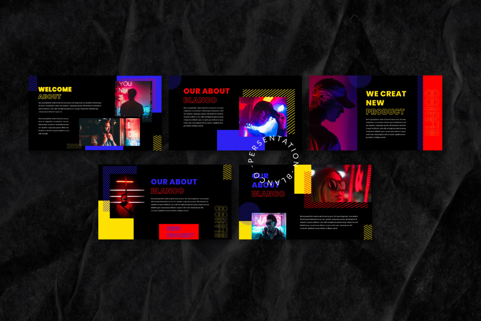 Blanco Bundle Presentation Template Blanco Bundle Presentation Template