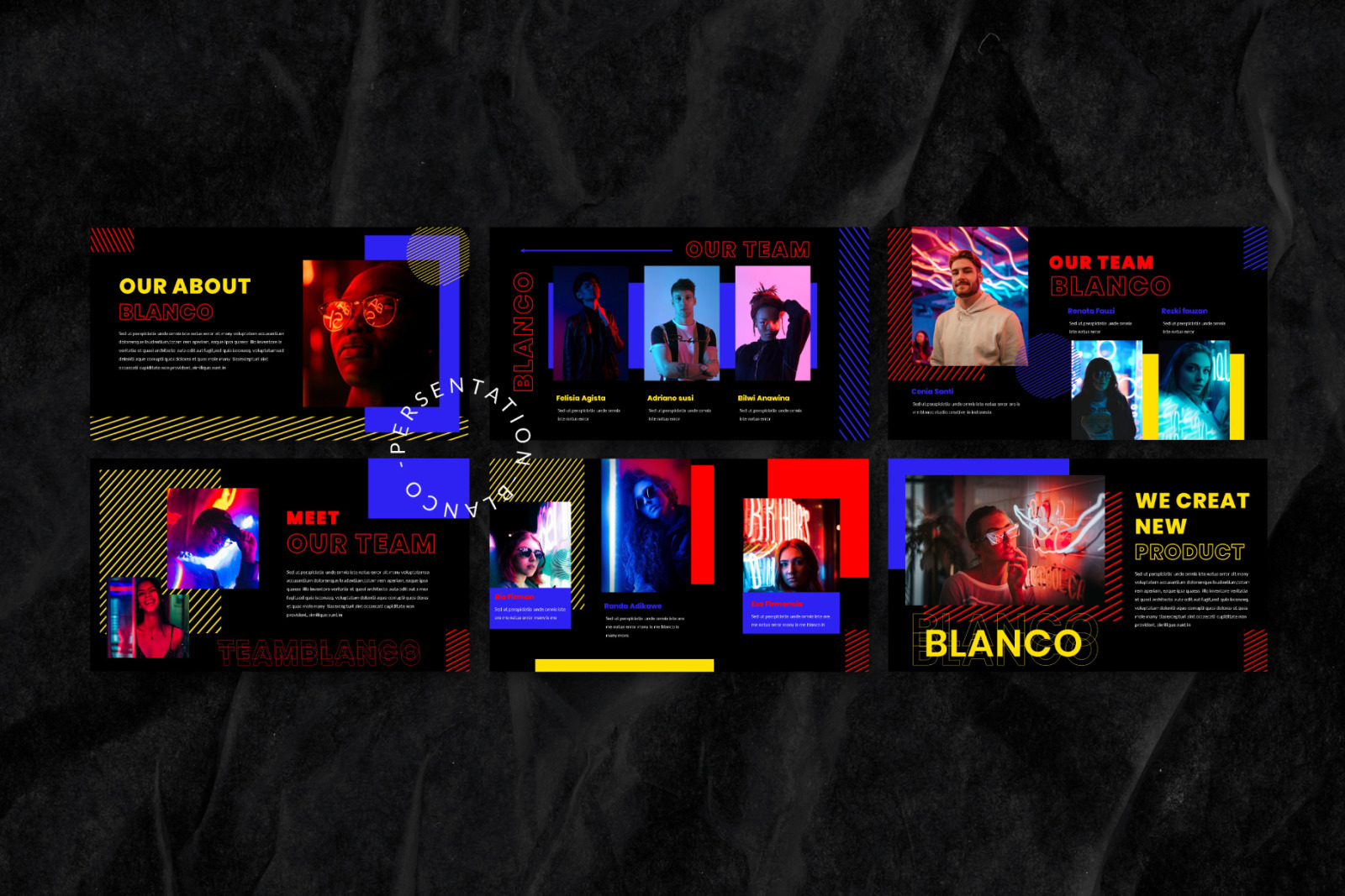 Blanco Bundle Presentation Template Blanco Bundle Presentation Template