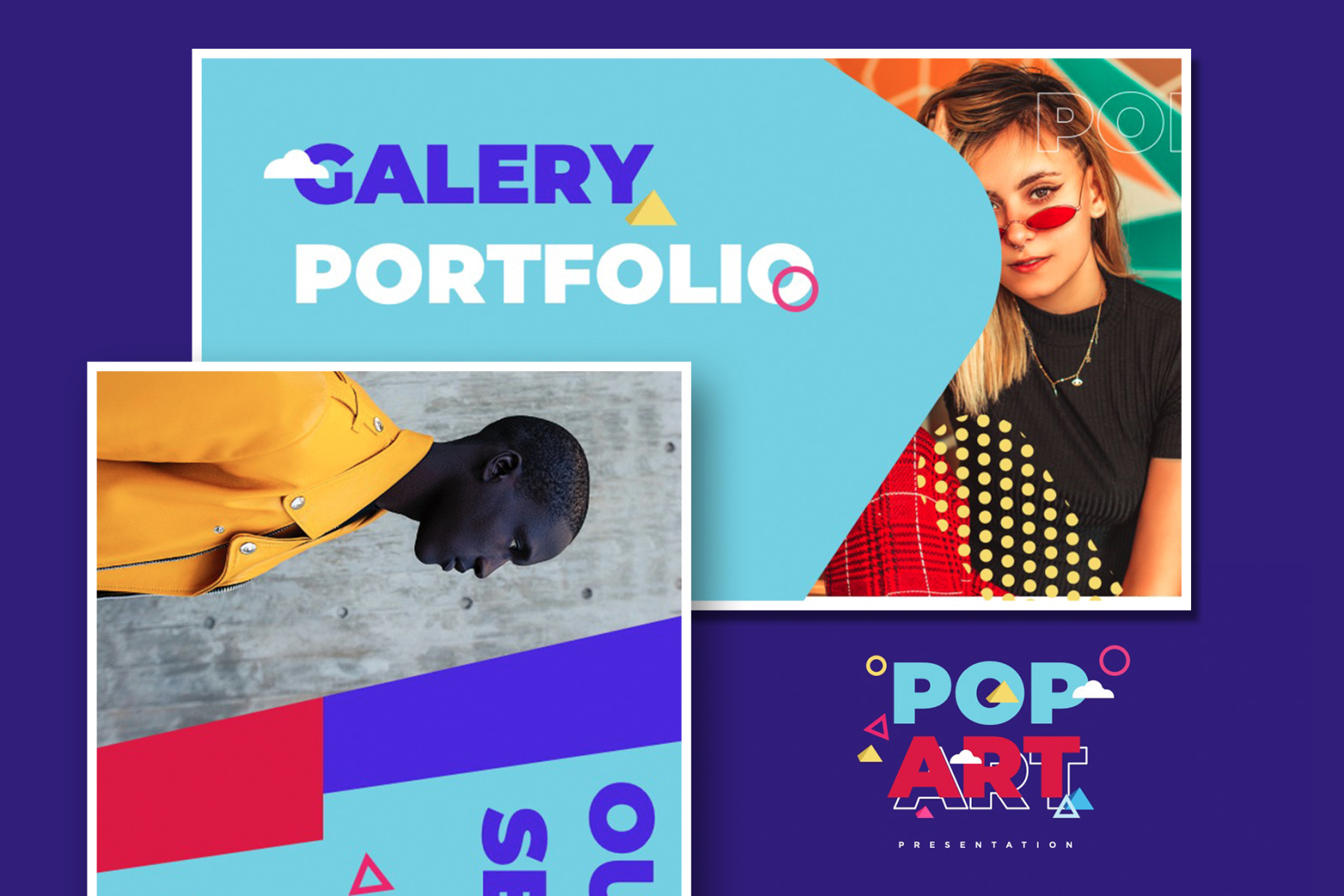 POP ART Bundle Presentation Template POP ART Bundle Presentation Template