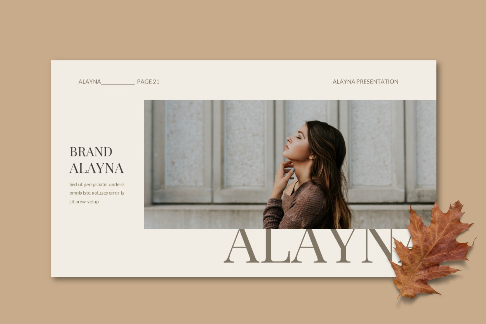 Alayna Bundle Presentation Template