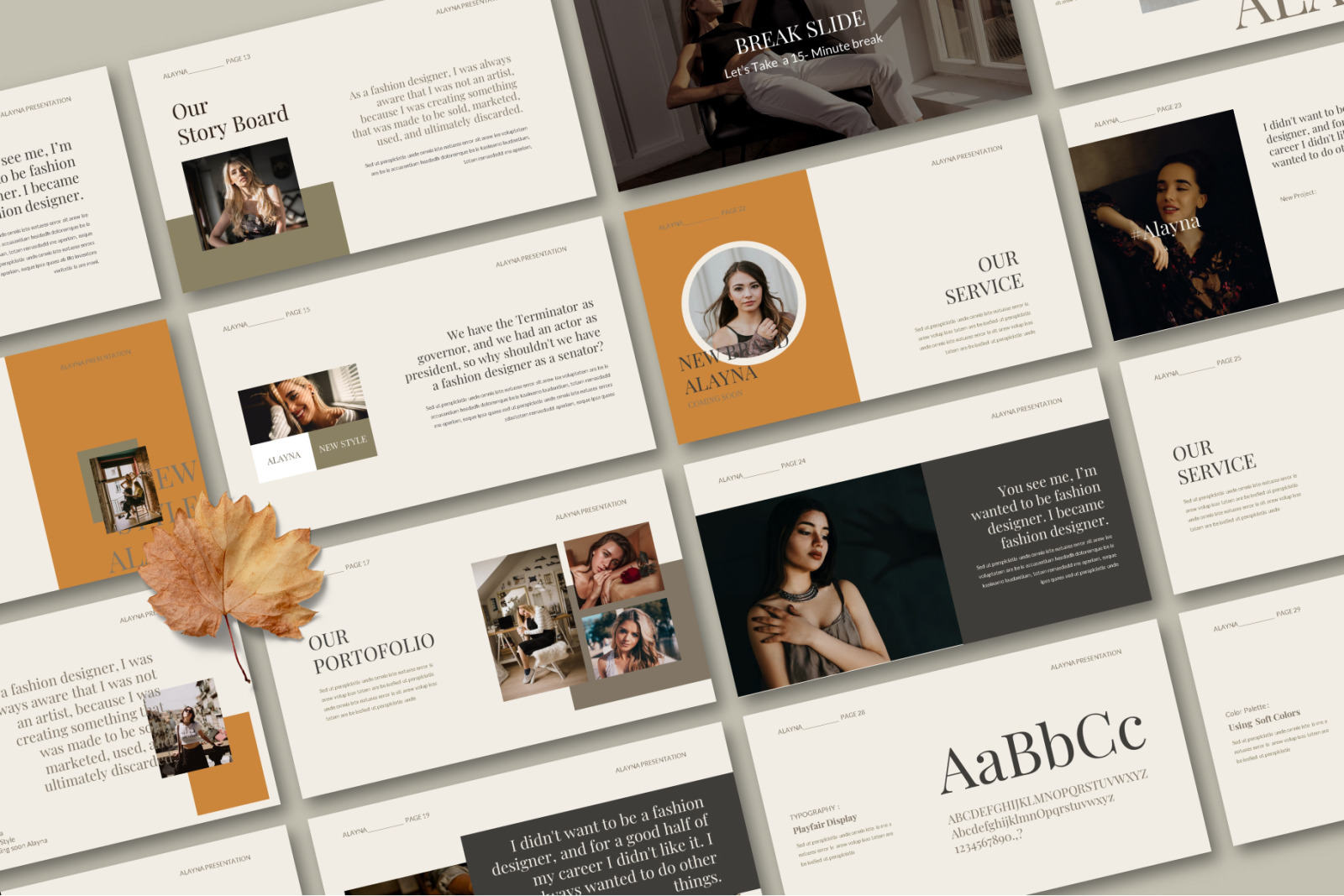 Alayna Bundle Presentation Template