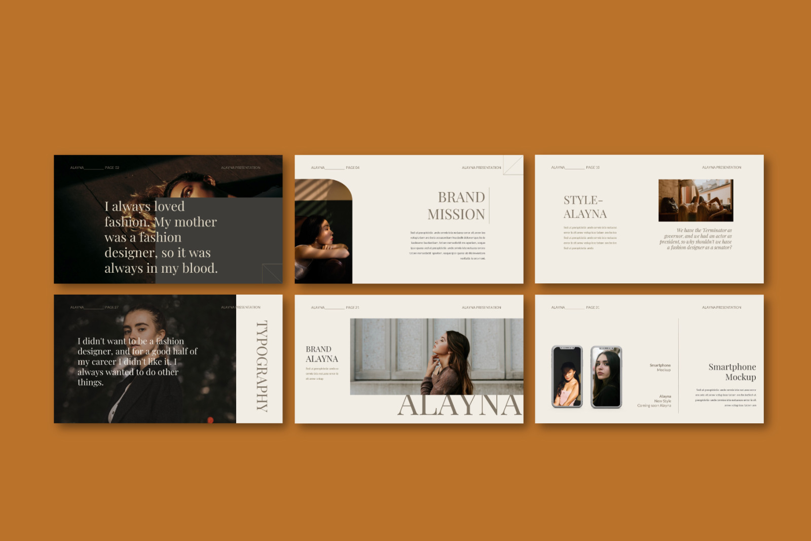 Alayna Bundle Presentation Template