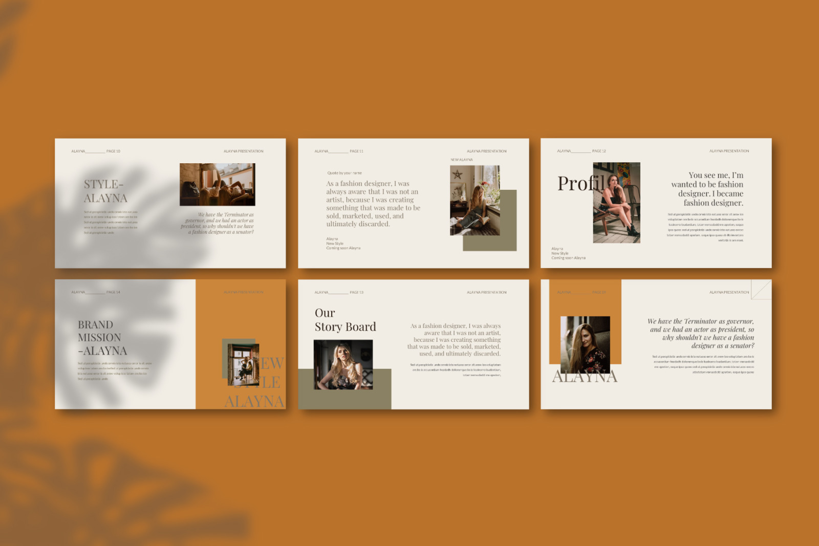 Alayna Bundle Presentation Template