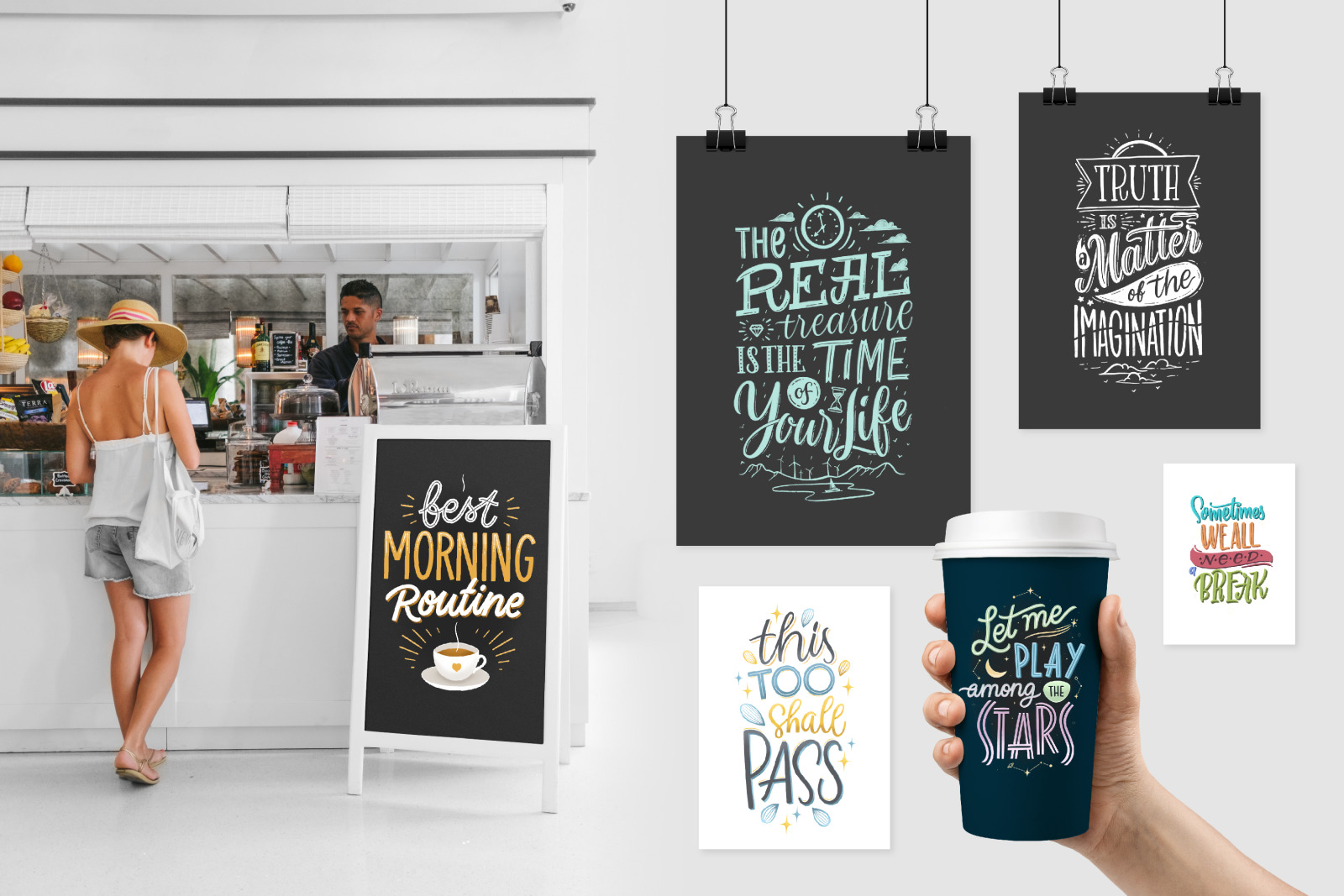 Joyful Letterings / 32 Quotes Joyful Letterings / 32 Quotes
