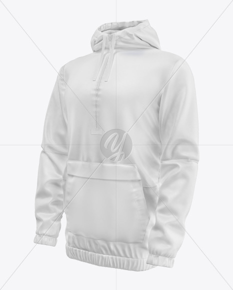 Anorak Mockup - Front Half Side View - Free Download Images High ...