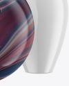 Glossy Bowling Ball w/ Bowling Pin Mockup