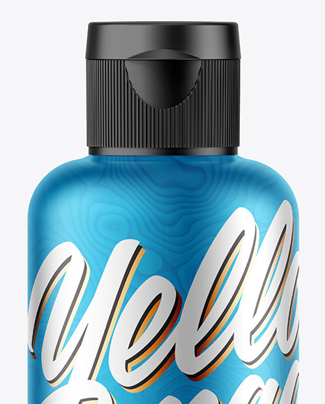 Metallic Bottle Mockup