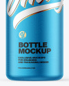 Metallic Bottle Mockup