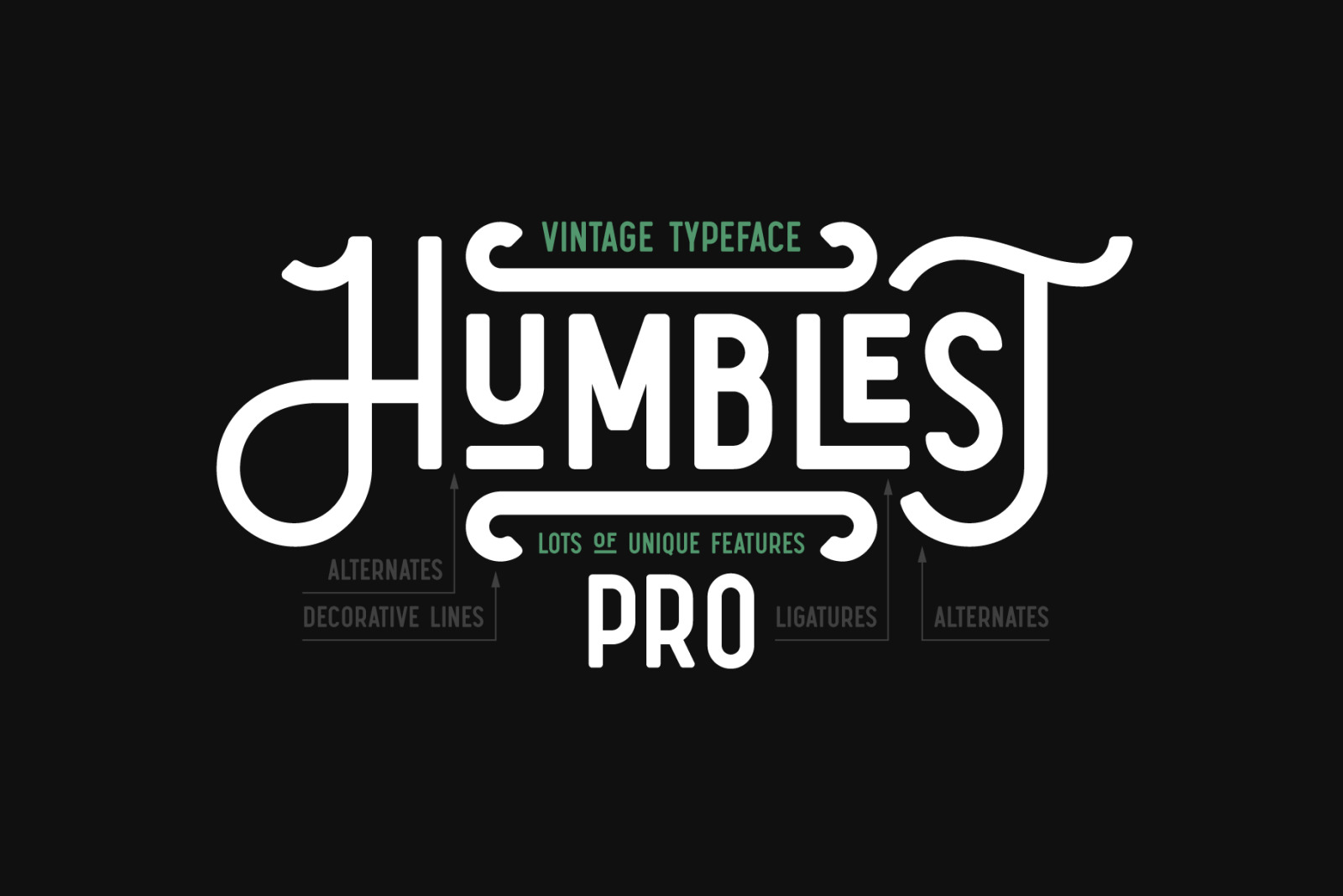 Humblest Pro Font Humblest Pro Font