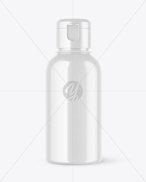 Glossy Cosmetic Bottle Mockup