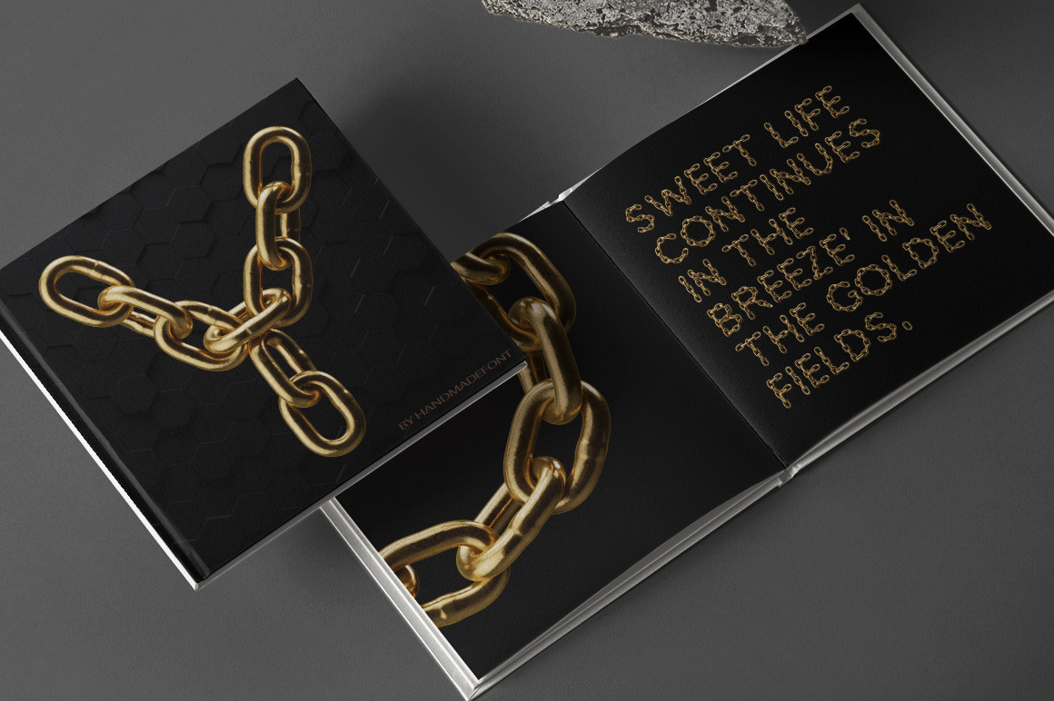 Golden Chain Font