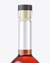 Clear Glass Cognac Bottle Mockup Clear Glass Cognac Bottle Mockup
