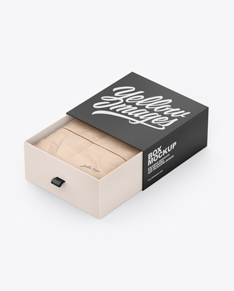 Opened Box Mockup