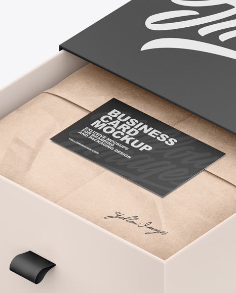 Opened Box Mockup