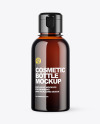 Amber Cosmetic Bottle Mockup Amber Cosmetic Bottle Mockup