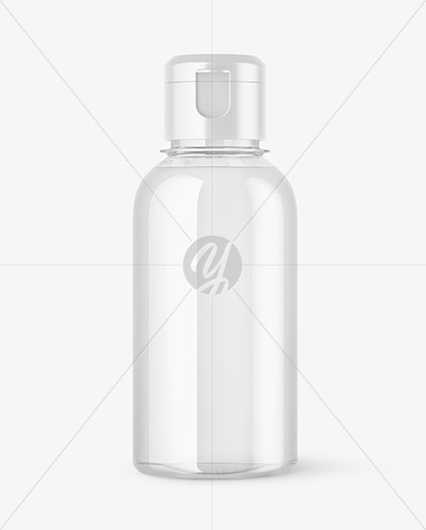 Clear Cosmetic Bottle Mockup