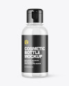 Clear Cosmetic Bottle Mockup