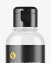 Clear Cosmetic Bottle Mockup