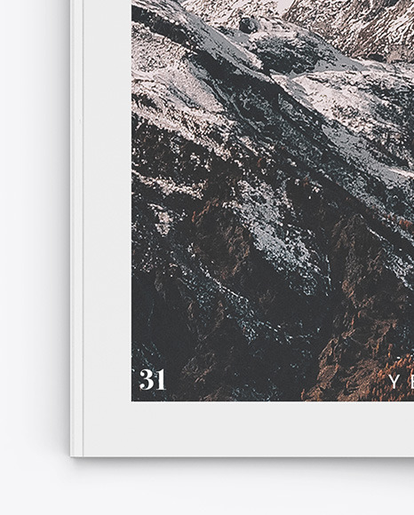 Matte Magazine Mockup