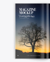 Glossy Magazine Mockup