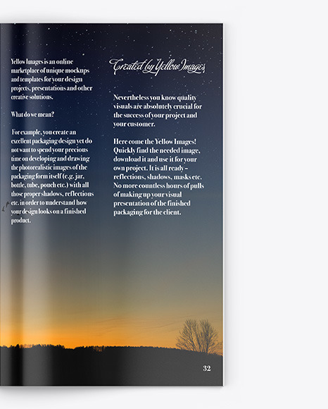 Glossy Magazine Mockup