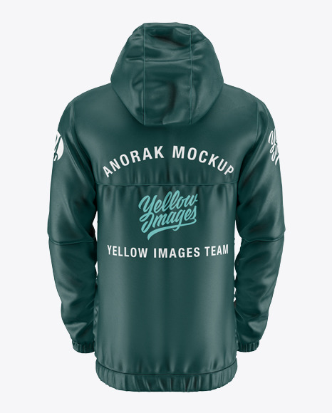 Anorak Mockup - Back View