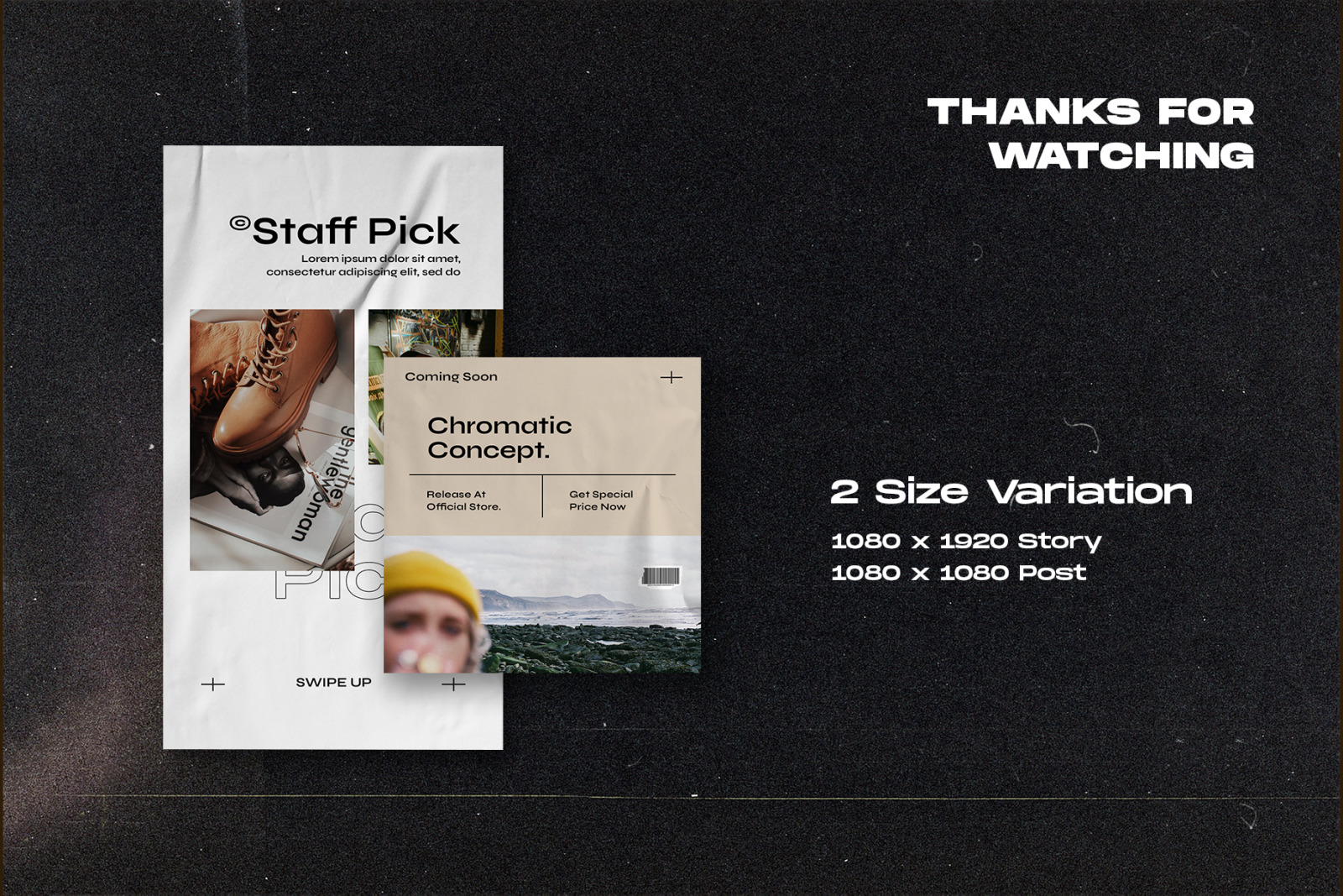 Chromatic - Instagram Stories & Post Template Chromatic - Instagram Stories & Post Template