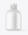 Matte Plastic Bottle Mockup