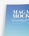 Glossy Magazine Mockup