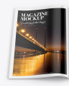 Glossy Magazine Mockup