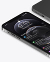 iPhones 12 Pro Max Graphite Mockup Scene