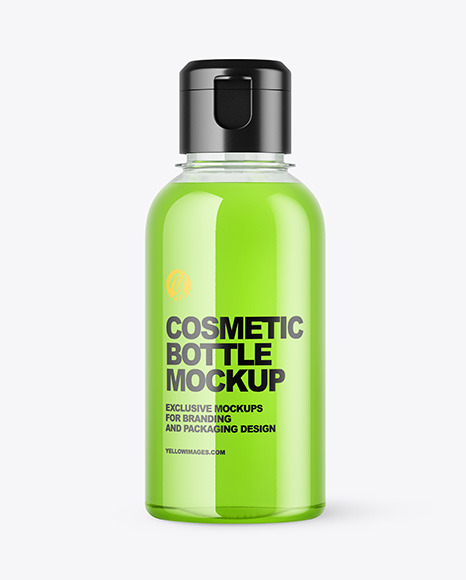 Color Liquid Cosmetic Bottle Mockup Color Liquid Cosmetic Bottle Mockup