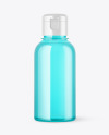 Color Plastic Cosmetic Bottle Mockup Color Plastic Cosmetic Bottle Mockup