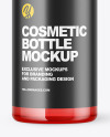 Color Plastic Cosmetic Bottle Mockup Color Plastic Cosmetic Bottle Mockup