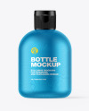 Matte Metallic Bottle Mockup