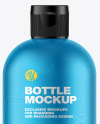 Matte Metallic Bottle Mockup