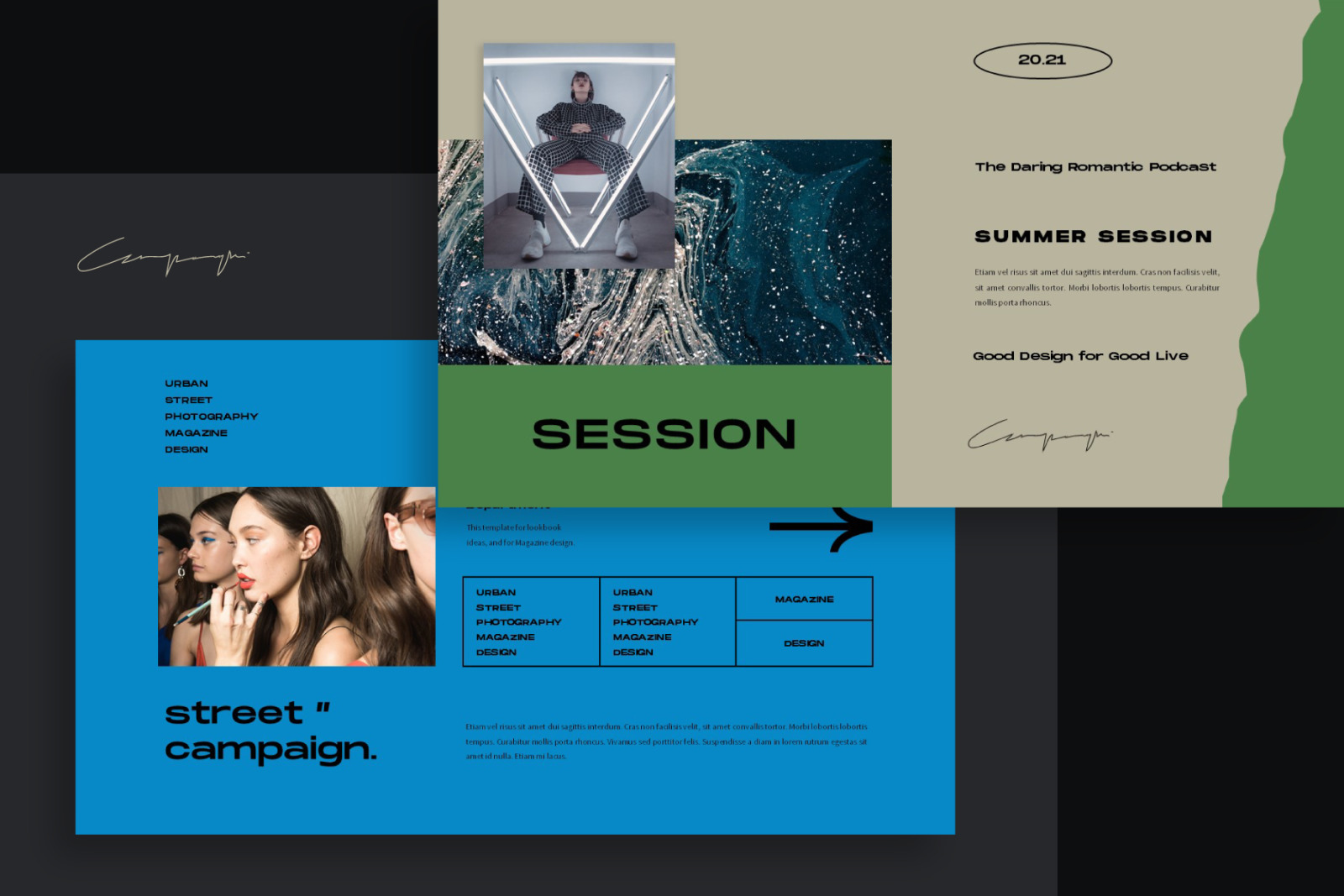 Urban Campaign Powerpoint Template Urban Campaign Powerpoint Template