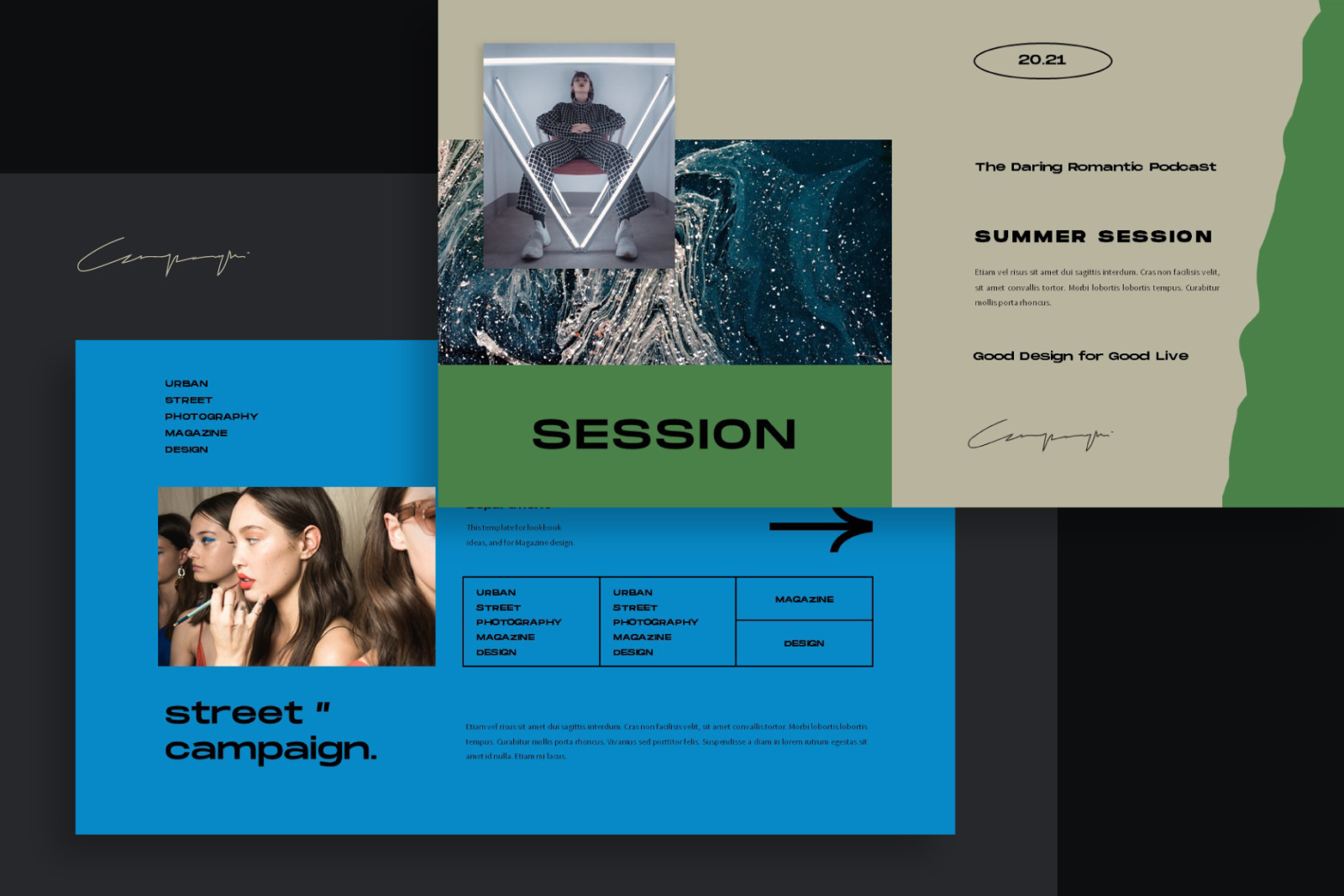 Urban Campaign Powerpoint Template