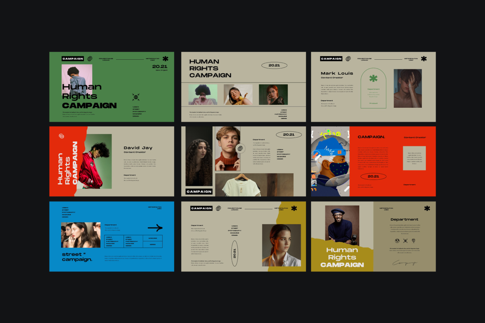 Urban Campaign Keynote Template Urban Campaign Keynote Template