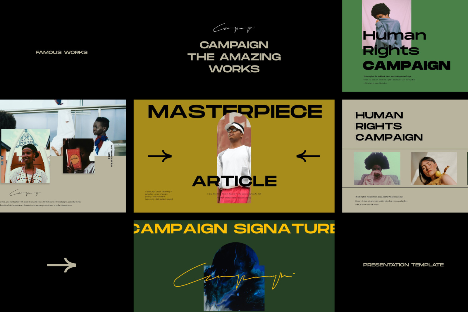 Urban Campaign Googleslide Template Urban Campaign Googleslide Template